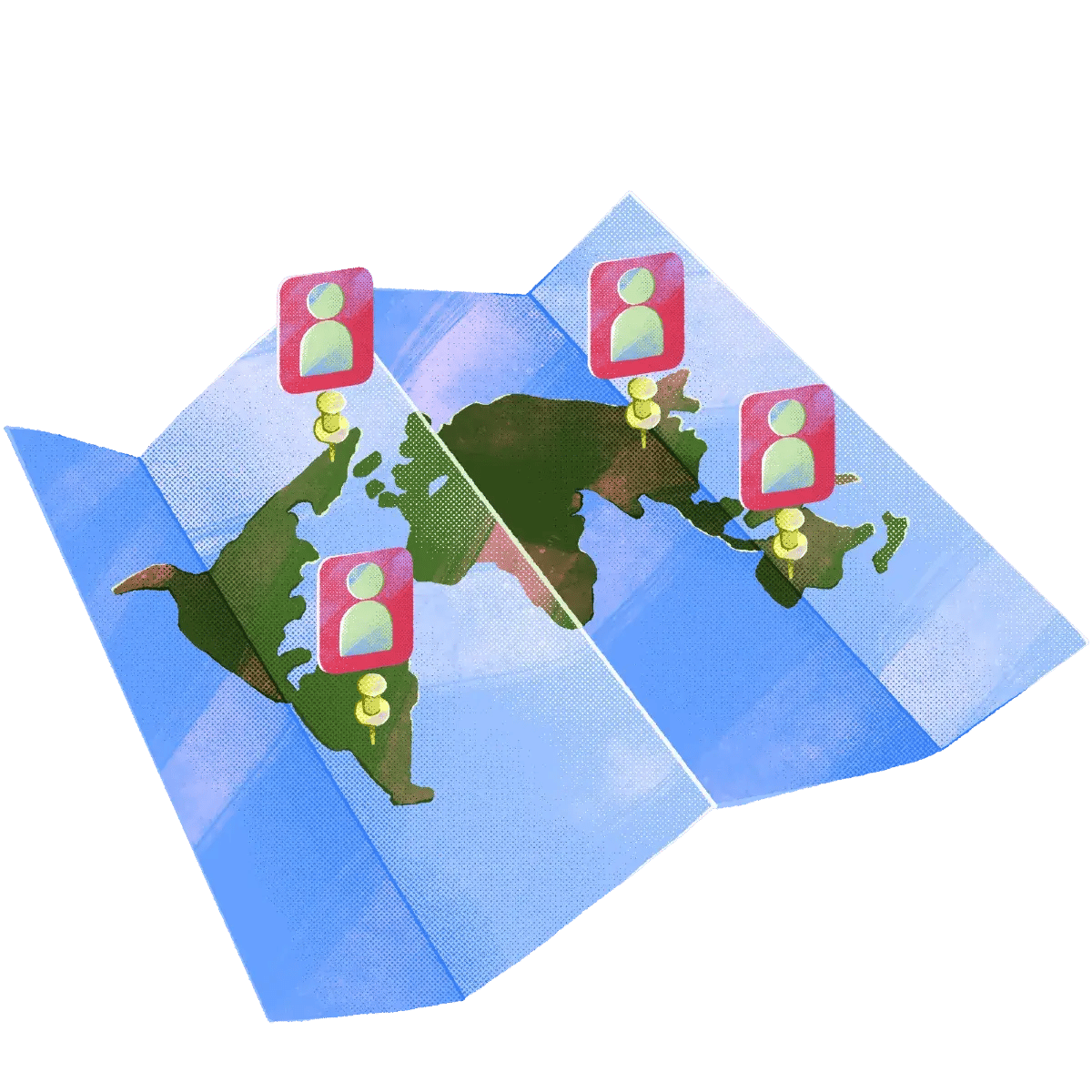 131-World_Map-Documents-cards-person_Icon-Pins-equity